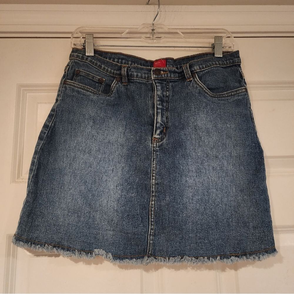 Mossimo Y2K Style stretch denim skirt Size 11 Juniors